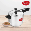 Picture of Pigeon Pigeon Inox Stainless Steel Pressure Cooker 5 Litre 14500 5 L Inner Lid Induction Bottom Pressure Cooker  (Stainless Steel) (Inox Stainless Steel 5 Litre Inner Lid IB)