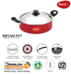 Pigeon by Stovekraft Aluminium Non-Stick Biriyani Pot with Lid, 4 litres (Red), Biryani Pot - 4Litre  (273) की तस्वीर