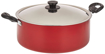 Pigeon by Stovekraft Aluminium Non-Stick Biriyani Pot with Lid, 8.5 Litres, Red, Biryani Pot - 8.5 Litre (275) की तस्वीर