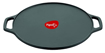 Pigeon Long Lasting Cast Iron Flat Tawa, Naturally Non-Stick, Even Heat Distribution and Retains Heat for Long That Compatible with All Heating Source - Black, (14723) की तस्वीर