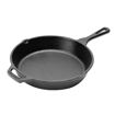 Picture of Pigeon Long Lasting Cast Iron Fry Pan, Naturally Non-Stick, Even Heat Distribution and Retains Heat for Long That Compatible with All Heating Source - Black, Cast Iron Fry Pan 250 mm (14728)