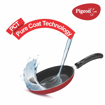 Pigeon Aluminium Nonstick Duo Pack Flat Tawa 250 and Fry Pan 200 Gift Set (Red),  Feavourite Duo Pack 250 Tawa + Fry Pan 200 (14099) की तस्वीर