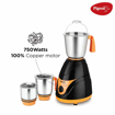 Picture of Pigeon mx7 Polycarbonate Black Pearl Mixer Grinder (750W, Multicolour) (12652)