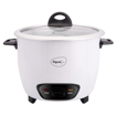 Picture of Pigeon by Stovekraft Joy Rice Cooker with Single pot, 1 litres. (White) | Toughened Glass Lid | 400 Watts | Aluminium Cooking Pot | Measuring Cup| Spatula | Energy Efficient Cooking (387)