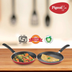 Picture of Pigeon Aluminium Non Stick Tawa-Fry Pan Gift Set (Red) - Duo Pack (12688)