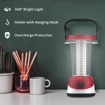 Picture of Pigeon by Stovekraft Sirius Emergency 360 Degree Rechargeable Lantern with 1600 mAH and 8 Hours Backup, Model: (14437) (Red, Medium)