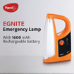 Pigeon by Stovekraft Egnite Emergency Lamp with 1600 mAh Rechargeable Lantern (Orange) (12333) की तस्वीर