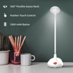 Picture of Pigeon Bubble Rechargeable LED Reading Lamps with Flicker-Free USB Charging Touch 3 Stage dimming, 14718 (White, Medium)