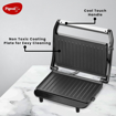 Picture of Pigeon by Stovekraft Panini Sandwich Maker | 850 Watt (Black) | Panini | Grill | Toast | 1 Year Warranty | Proudly Made In India (15969)