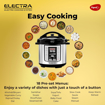 Picture of Pigeon By Stovekraft Electra Smart 3 Litre Electric Pressure Cooker with Digital Display | 18 Indian Preset Menu | Automatic Rice Cooker | Delay Timer & More (Stainless Steel) (16077)