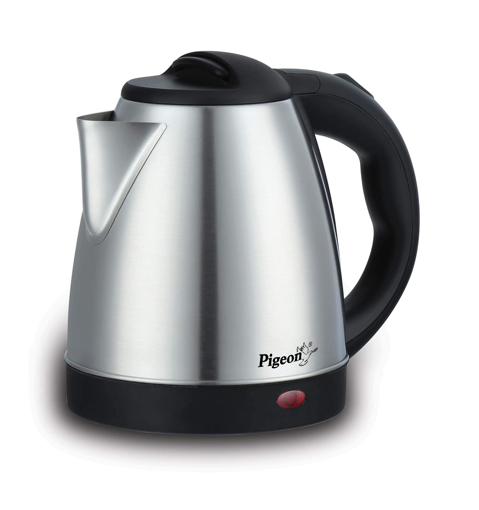 Picture of Pigeon by Stovekraft 1.5 Litre Stainless Steel Hot Electric Kettle (Silver) (12466)