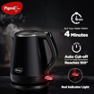 Pigeon Spark 1.2 ltr double walled kettle/Stainless Steel interior/Cool touch outer body/with keep warm feature / 1 year warranty (black, 1500 watts) (15634) की तस्वीर