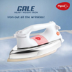 Picture of Pigeon by Stovekraft Gale Heavy Weight Dry Iron Press box. Electric Iron for wrinkle free clothes (1000 Watt) (12453)