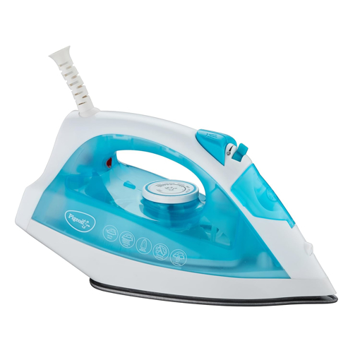 Pigeon by Stovekraft Velvet Steam Iron For Clothes | 1600 Watts Instant Heat with Spray (BLUE) | Nonstick Base Plate |Self Clean Function| 1.7 M Long Cord | 2 Years Warranty (15976) की तस्वीर