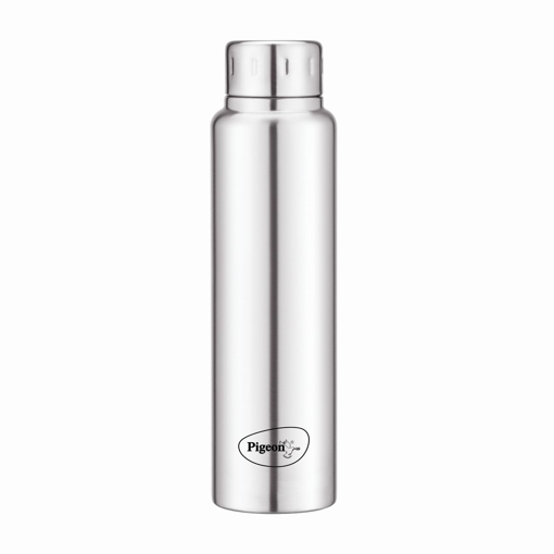 Picture of Pigeon Trivia Plus 500ml Therminox double walled insulated bottle, Hot & Cold Thermo Flask, Silver Colour | Leak Proof | Easy to Carry | Office Bottle | Travel Bottle | Gym Bottle (15647)