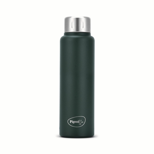 Picture of Pigeon Trivia Plus 500ml Therminox double walled insulated bottle, Hot & Cold Thermo Flask, Green Colour | Leak Proof | Easy to Carry | Office Bottle | Travel Bottle | Gym Bottle (15656)