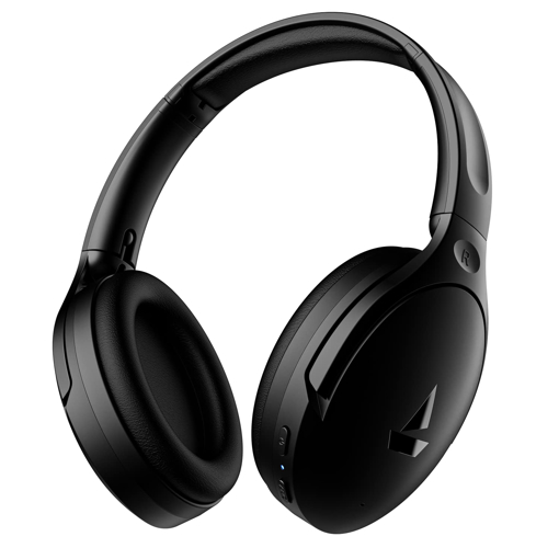 Picture of boAt Rockerz 551 Anc Hybrid Active Noise Cancellation Over Ear Headphones with Up to 100H Playtime, ASAP Charge, Ambient Sound Mode &Dual Eq Modes, Enx Technology(Stellar Black) (Rockerz 551 ANC)