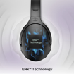 Picture of boAt Rockerz 551 Anc Hybrid Active Noise Cancellation Over Ear Headphones with Up to 100H Playtime, ASAP Charge, Ambient Sound Mode &Dual Eq Modes, Enx Technology(Stellar Black) (Rockerz 551 ANC)