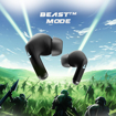 boAt Immortal 101 TWS in Ear Earbuds with Beast Mode(40Ms Low Latency), 30 Hrs Playtime, Blazing LEDs, Quad Mics with Enx?? Tech, ASAP?? Charge & Btv5.3(Black Sabre) (Immortal 101) की तस्वीर