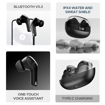 boAt Airdopes 311 Pro Truly Wireless in Ear Ear Buds w/Up to 50 HRS Playtime, Dual Mics with ENx™ Tech, 50 ms Low-Latency Beast™ Mode, ASAP™ Charging, IWP™ Tech(Active Black) (Airdopes 311 Pro) की तस्वीर