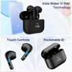 boAt Airdopes Ace TWS in Ear Earbuds with 35 HRS Playback, 13mm Drivers, Dual Mics ENx & Beast Mode(Active Black) (Airdopes Ace) की तस्वीर