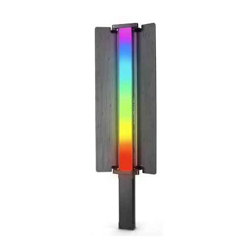 Picture of DIGITEK® (DSL-30W RGB) Stick Light Portable Handheld RGB LED Light Wand with Grid, Diffuser & Barn Door Comes with a 5200mAh Built in Battery Pack (Portable Handheld eld light Wand DSL-30W RGB)