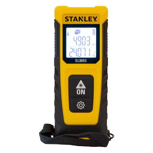 STANLEY STHT77065-0 20M Cordless Laser Distance Measurer with 2xAAA Battery for Distance Area and Volume Measurement with Colour Screen for Home, DIY & Professional Use, 1 Year Warranty, की तस्वीर