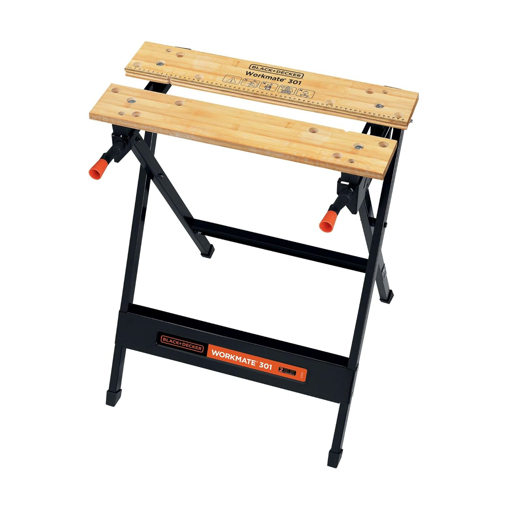 Picture of BLACK+DECKER WM301-XJ Workmate Workbench with Anti-Slip Rubber Feet, 160 kg