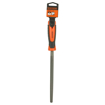 Picture of BLACK+DECKER BDHT22147 Steel 200mm 2nd Cut Triangle File (Orange)