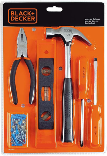 Black + Decker BD75913 6 PIECES TOOLKIT की तस्वीर