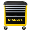 Stanley Workshop Trolley with 5 Drawers, Tool Trolley, Yellow/Black, Maximum Load 300 kg- STST74305-1 की तस्वीर