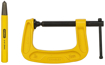 STANLEY 0-83-033 Max Steel C-Clamp with STANLEY 16-228 8x115mm Center Punch की तस्वीर