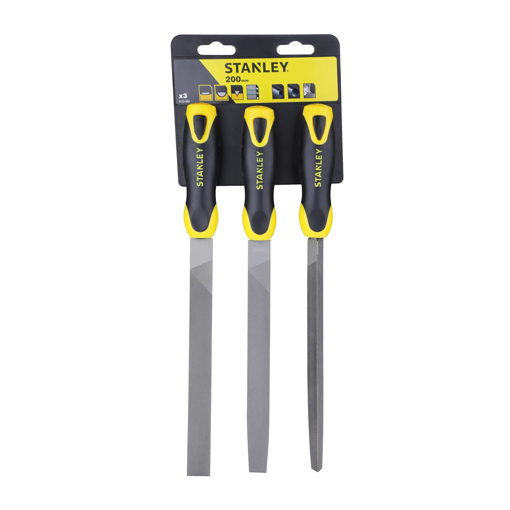 STANLEY 0-22-464 3 Piece File Set, 200 mm की तस्वीर