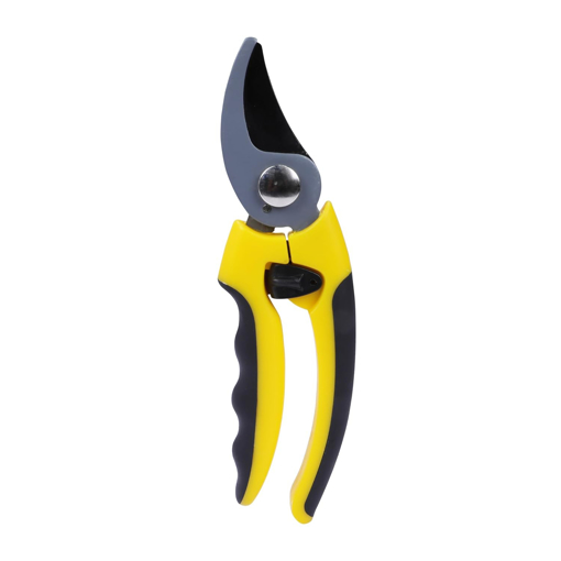 Picture of STANLEY 14-302-23 8" Shears-pruning Bypass Ideal for Cutting Branches of Trees, Shrubs & Bushes, YELLOW & BLACK