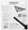 Picture of STANLEY 46-053 Heavy-duty Aluminum Adjustable Quick Square for Accurate Measurements Ideal for Home, DIY & Industrial Use, YELLOW & BLACK