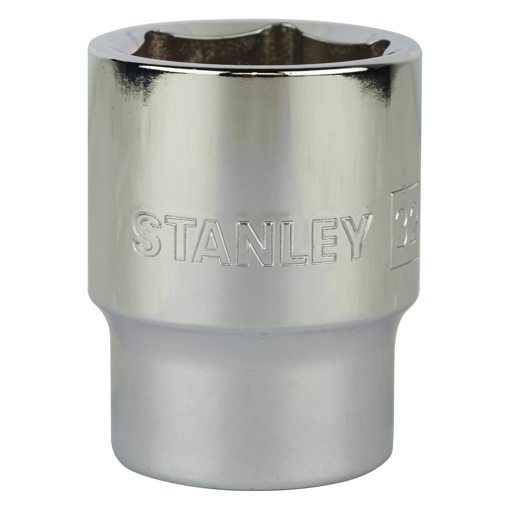 Stanley Chrome Vanadium Steel Stmt89332-8B 6 Point 3/4'' 32Mm Standard Socket (Silver) (STMT89332-8B) की तस्वीर