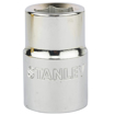 Picture of STANLEY STMT89319-8B 3/4-inch 19mm S2 Steel 6 Point Socket (Silver)