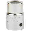 Picture of STANLEY STMT89319-8B 3/4-inch 19mm S2 Steel 6 Point Socket (Silver)