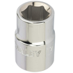 Picture of STANLEY STMT89319-8B 3/4-inch 19mm S2 Steel 6 Point Socket (Silver)