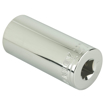 Picture of STANLEY STMT73338-8B 1/2-inch 27mm Chrome Vanadium Steel 6 Point Deep Socket (Silver)