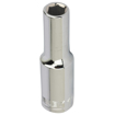 STANLEY STMT73325-8B 1/2-inch 11mm Chrome Vanadium Steel 6 Point Deep Socket (Silver) की तस्वीर