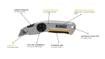 Picture of DEWALT DWHT10246-0 Fixed Blade Utility Knife