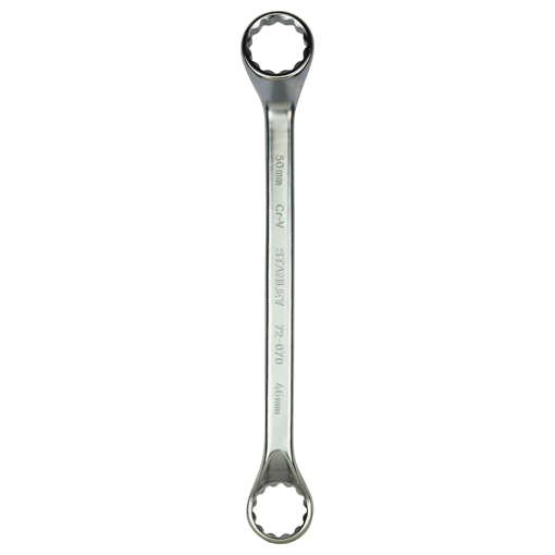 STANLEY 72-070 Deep Offset Ring Spanner-Matte Finish- 46x50mm की तस्वीर