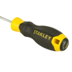 STANLEY STMT60817-8 Cushion Grip Slotted Standard Screwdriver 3 mm x 75 mm Black and Yellow की तस्वीर