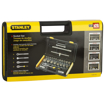 Picture of STANLEY 86-478 1/2'' SQ. Drive 12 Point Socket Set (25-Pieces)