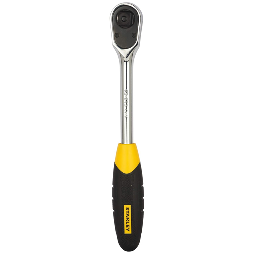 STANLEY STMT95893-8B 1/2'' Metal Quick Release Pear Head Ratchet (Yellow) की तस्वीर