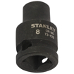 Picture of STANLEY STMT73429-8B Chrome-Molybdenum Steel Impact Socket 3/8 inch 8 mm(Black)