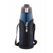 Picture of Pipal Garnet Vacuum Stainless Steel Vacuum Insulated Water Bottle, Condensation Free, Comes with a Carry Jacket, Ideal for Traveling, Hiking and Sports (850ml, Marble Blue) (PFGVW0013)