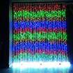 Aervinten Multicolor Waterfall LED Lights for Diwali Dimension: 10x10 ft. Curtain Lights with 8 Modes (240 LEDs) || Made in India || SWE23 (Waterfall LED Lights 10x10 ft) की तस्वीर