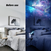 Picture of NYRWANA Astronaut Galaxy Projector, Galaxy Projector, Astronaut Projector, Space Projector, Night Lamp for Kids, Birthday Gifts, Star Projector Night, Diwali Light, LED - Astronaut Projector (White) (Astronaut Galaxy Projector)